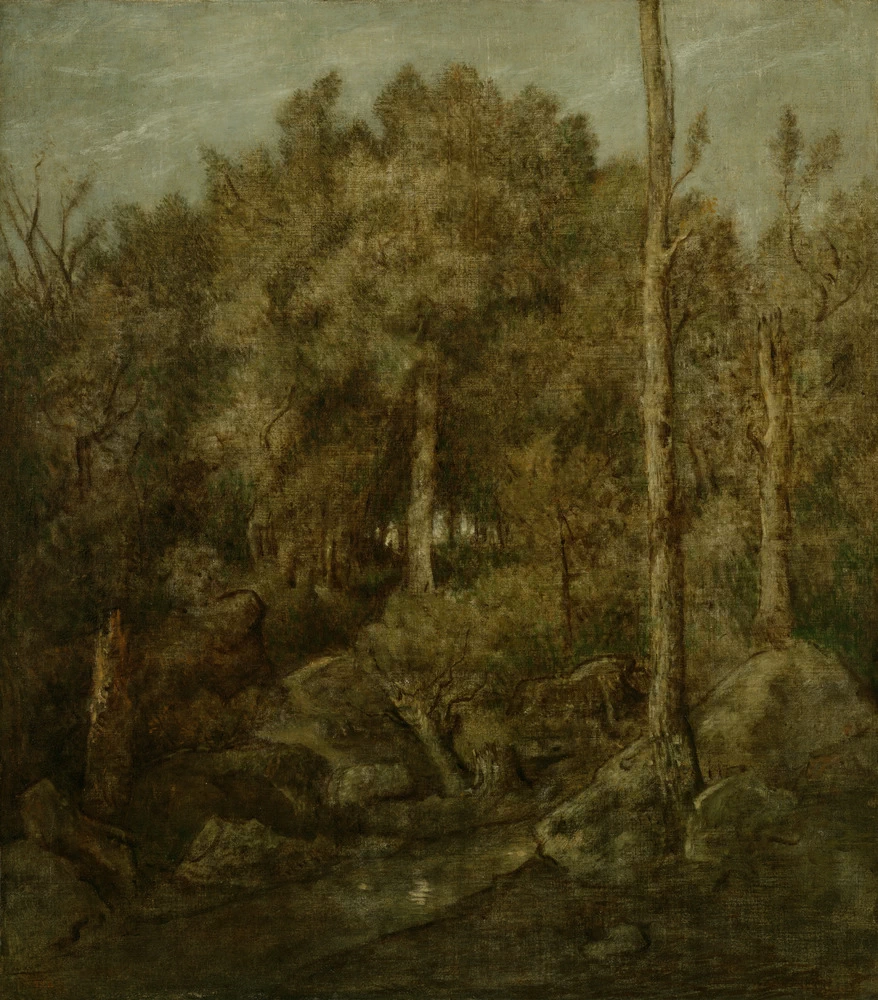 Nella foresta di Fontainebleau - Stedelijk Museum Amsterdam